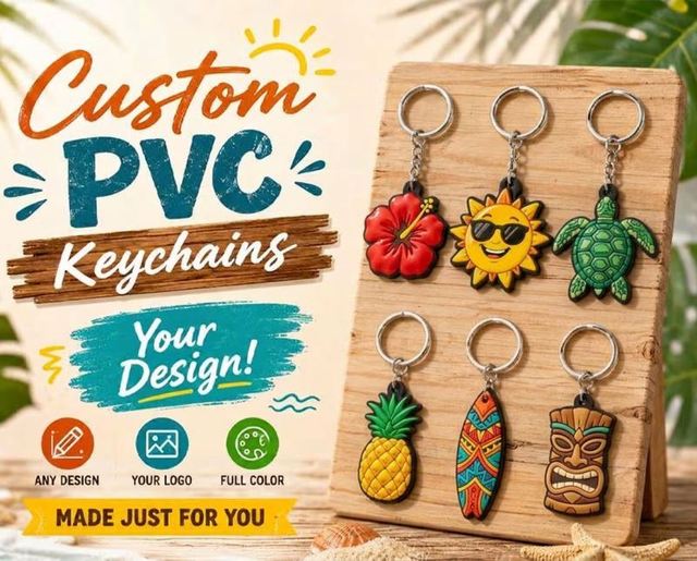 Custom Promotional Business Gifts Rubber Keychain Design Personalized Cartoon Cute Fashion PVC Keyring Silicone Souvenirs Gifts