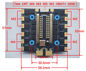 <span class=keywords><strong>XRotor</strong></span>-80A-4in1-8S-Lite-AT-RTF <span class=keywords><strong>xrotor</strong></span> <span class=keywords><strong>F7</strong></span>ควบคุมการบิน RC FC สำหรับ FPV แข่ง FPV ชิ้นส่วนโดรน Combo ESC FC - Product Image 3