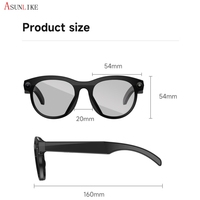 Nuevas Gafas Inteligentes M88 con Cámara de 2MP, Batería de 290 mAh, Conexión Wifi, Video, Foto, Traducción por IA, Gafas de Sol Inteligentes para Hombre y Mujer