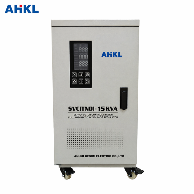 Tnd Series 15 Kva Factory Price 15kva Automatic Ac Servo Voltage Stabilizer / Regulator for 220/230 Volts 50hz 60hz Copper SVC