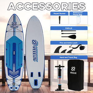 Tabla de Paddle Surf Vellux 350X90X15Cm, Capacidad 250Kg, para Deportes Acuáticos, Pesca y Recreación al Aire Libre - Product Image 3