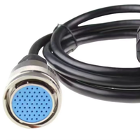 Cable de extensión OBD de 38 pines para coche Mercedes con conector adaptador de diagnóstico OBD2 de 16 pines voltaje de 12V para lector de código