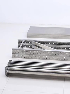 Công nghiệp xếp chồng lưu trữ Kệ thép giá thương mại thép không gỉ có thể điều chỉnh Kệ thép không gỉ Kệ trung bình - Product Image 6