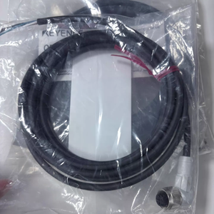 KEYENCE OP-87640 M12 สายเชื่อมต่อรูปตัว L 2 ม. ทนน้ำมันสำหรับเซ็นเซอร์วัดการไหลแบบหนีบซีรีส์ FD-Q OP 87640 - Product Image 2