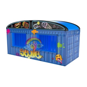 Street <b>inflatable</b> food stalls, container shaped outdoor activities, and commercial <b>inflatable</b> licensed stalls in water parks - Product Image 2