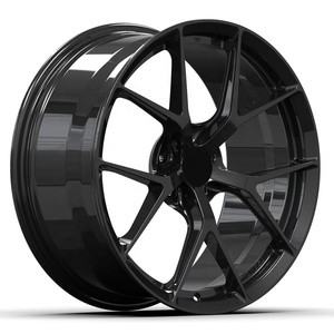 Cerchi Forgiati Monoblocco Rimpower Hyper Black 19x8.5 Personalizzati 16-26 Pollici 5x108 Adatti per Auto Chery - Product Image 5