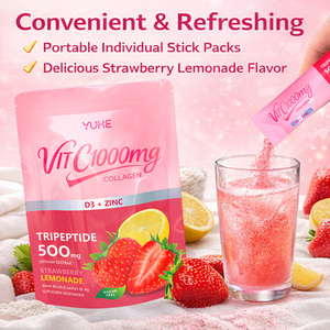 OEM HALAL Polvo de Colágeno Blanqueador e Iluminador para la Piel, Mezcla de Bayas, 1000mg, Vitamina C, Colágeno en Polvo, Bebida Sólida - Product Image 3