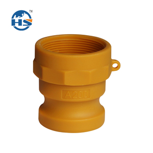 Conexión de tubería de nailon Acoplamiento rápido de manguera Acoplamiento Camlock autoajustable con rosca NPT Tamaños totales disponibles - Product Image 1