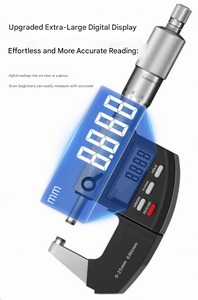 Micrómetro Digital <span class=keywords><strong>de</strong></span> Alta Precisión 25/50/75/100mm, Precisión <span class=keywords><strong>de</strong></span> Línea 0.03, Calibre Interno IP54, Calibre <span class=keywords><strong>de</strong></span> Tornillo <span class=keywords><strong>de</strong></span> Acero Aleado - Product Image 3