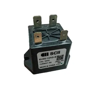 SCII EV20-12AD-E Series Auto DC Contactor Coil Voltage Relay Safety Protective Relays