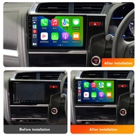 Lecteur DVD de voiture Android IPS MEKEDE MS avec commande vocale pour Honda Jazz Fit 2014-2015 8+128G, vidéo de voiture, WIFI, GPS, navigation