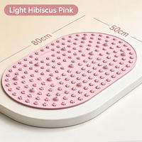 Tapis de massage des pieds en silicone antidérapant de haute qualité avec 13 grands aimants pour la réflexologie plantaire et l'utilisation sur tapis de course d'intérieur