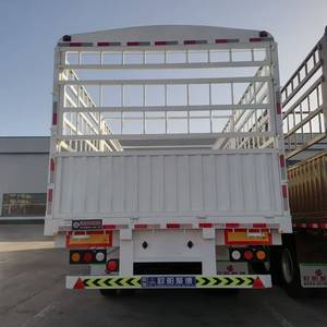 OYJD Design Test pratique Spécifications 68cbm Big White Cargo Box Clôture Semi-remorque Transport sur route de montagne en vente - Product Image 5