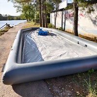 Dock gonflable portable antidérapant, docks flottants gonflables robustes sur mesure pour bateaux et yachts