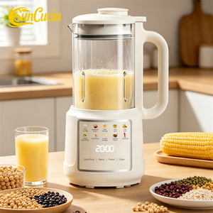 Máquina para Hacer Leche <span class=keywords><strong>de</strong></span> Soya Automática con Temporizador <span class=keywords><strong>de</strong></span> 1.2L, 10 en 1, Pantalla Táctil LED, Máquina Portátil para Hacer Leche <span class=keywords><strong>de</strong></span> Soya y Nueces, Licuadora - Product Image 1