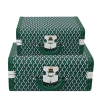 Ensemble Bagages Vintage Similicuir Luxe Crocodile PU ODM/OEM – Valise Rétro pour Courts Trajets en Extérieur