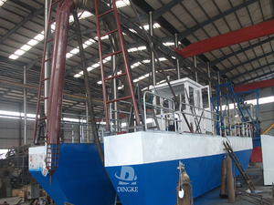 Mini NẠO VÉT Cát Sông Thiết Bị Khai Thác Mỏ Cát Kéo Máy - Product Image 3