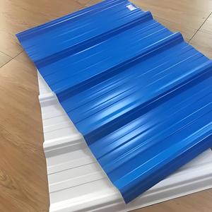 Tôles de toiture en PRV modernes, tuiles plates imperméables pour entrepôts et appartements - Product Image 2