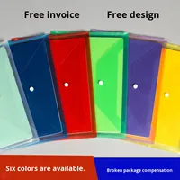 Carpeta de Archivo Transparente A4, Solución Práctica para Archivos, Diseño con Botón a Presión, Grosor Medio, para Documentos