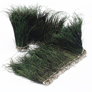 Conduit de paon vert irisé naturel de 15 à 20cm/plumes enfilées Herl - Product Image 5