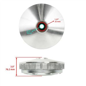 Piezas de ATV UTV CVT <span class=keywords><strong>Yamaha</strong></span> Grizzly 700 embrague polea deslizante primaria Comp OEM 3B4-17606-00-00 para piezas de motor <span class=keywords><strong>YAMAHA</strong></span> - Product Image 2