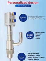 Tête de remplissage anti-goutte en acier inoxydable 304, bec verseur de remplissage, accessoire de machine de remplissage, fabriqué en Chine