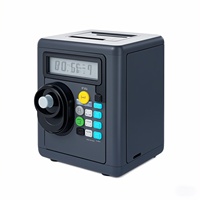 Tirelire électronique personnalisée avec comptage de pièces Tirelire à roulement automatique Boîte d'économie d'argent Pot d'argent sûr Mini distributeur automatique de billets Tirelire pour enfants