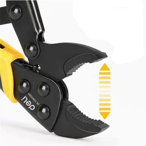 DELI dl109110h # Đen cong hàm Khóa Kìm #10 "# Đen + Sliver - Product Image 1