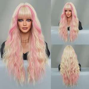 Wholesale New Fashion 70cm Long Body Wave Color Mixed <strong>Lolita</strong> <strong>Wig</strong> Halloween Party Hair For Women Synthetic Anime Cosplay <strong>Wig</strong> - Product Image 5