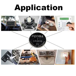 腕時計用水銀フリーボタン電池CR2032 3ボルトリチウムマンガン電池 - Product Image 6