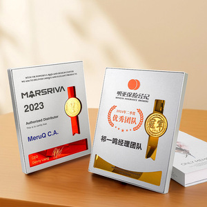 Wooden <b>Plaques</b> Laser <b>Engraved</b> Digital Printing Durable Authorization Medal Business Gifts - Product Image 4