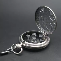 Antique Old Pocket Watches Tiny 7PCS Hollow Octopus Mini Dice Set Metal Dnd Dice for Role Playing Games
