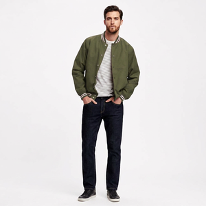 Chaqueta Varsity para Hombre al Precio Más Bajo, MOQ Bajo, Calidad Duradera, Secado Rápido, Logotipo Personalizado, para Uso Invernal - Product Image 1