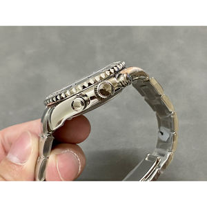 Reloj de pulsera de cuarzo para hombre con espejo de zafiro de 44mm de alta calidad, reloj luminoso de acero inoxidable de 22mm con logotipo personalizado ODM suministrado - Product Image 5