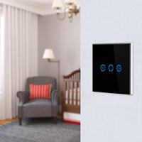 Télécommande sans fil Smart WiFi Led Dimmer Light Wall Switch EU UK Standard Tuya eWeLink App Control