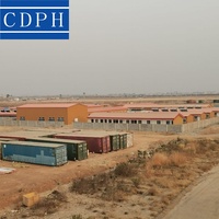 Structure en acier galvanisé de haute qualité, respirante, préfabriquée, type K, pour le logement des travailleurs et les bureaux