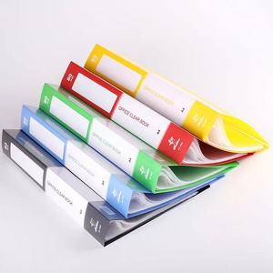 Tahan air tahan lama ukuran A4 kantor & <span class=keywords><strong>File</strong></span> sekolah Organizer 20/30/40/60/80/100 plastik bening kantong tampilan untuk mengatur - Product Image 5