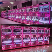 Mini-grue à pinces commerciale pleine grandeur pour attrape-jouets, thème maison de poupées, pour centre de divertissement familial (FEC) et centre commercial