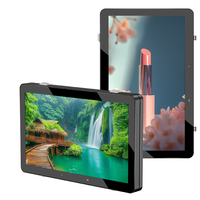 Pantalla LCD Táctil Digital de 43 Pulgadas para Exteriores, Resistente al Agua IP65, Señalización Digital Montada en Pared, Gráficos Animados, Publicidad Interactiva
