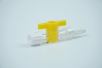 Vanne de contrôle de débit à 2 voies en PC/PE pour seringue, avec raccord Luer Lock, anti-reflux, pour seringue automatique, OEM/ODM