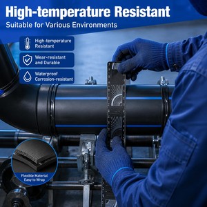 Ruban à mesurer flexible pour tuyaux avec double échelle en pouces et en mm pour les plombiers et les soudeurs de systèmes HVAC - Product Image 3