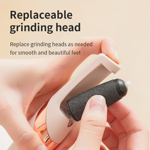 Trending Products 2025 New Arrivals Rechargeable Foot Scrubber Charging Foot Callus Remover Massager Foot Scrubber - Product Image 2