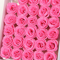 Fleur Artificielle de Rose en Soie, Tête Lumineuse à Paillettes Poudre d'Or, Vente en Gros pour Décoration Maison et Mariage