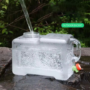 Contenedor de Agua Transparente para Acampar al Aire Libre, Tanque para Vehículos, Contenedor Portátil de Agua Potable - Product Image 4