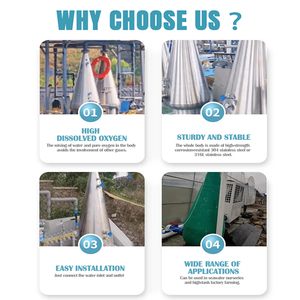 Кислородный конус с умным управлением, 2025, контроль, точность управления растворенным кислородом для аэраторов для аквакультуры RAS - Product Image 3