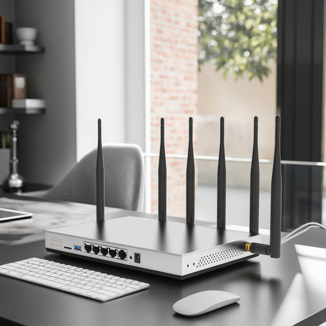 Certified Dual-Band AC1200 WiFi Router OEM Custom Logo Home Hotel Bulk Orders & Wholesale Projects 4G LTE Wireless Router