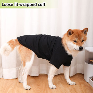 JXANRY-Camisa en blanco de algodón para mascotas, abrigo estampado por sublimación <span class=keywords><strong>popular</strong></span> de verano para cachorros y perros pequeños, medianos y grandes - Product Image 2