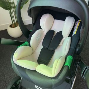 Passeggino di lusso 4-in-1 passeggino pieghevole One-click in lega di alluminio TASLON tessuto pieghevole <span class=keywords><strong>carrozzina</strong></span> seggiolino <span class=keywords><strong>per</strong></span> auto - Product Image 5