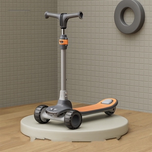 <span class=keywords><strong>Mini</strong></span> Trottinette Pliable à Hauteur Réglable en Offre Spéciale, avec Lumière LED, pour Enfant Fille - Product Image 2