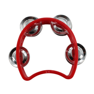Campana de mano de 4 aros al por mayor, campana de palmadas para bebés, instrumento de percusión Orff, juguete de educación temprana para niños, para presentaciones y enseñanza. - Product Image 4